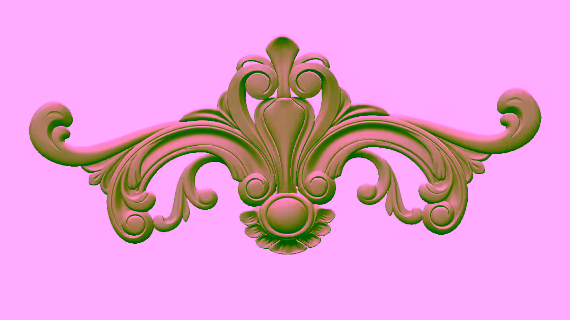 Carving Design Stl File Free Download A000457