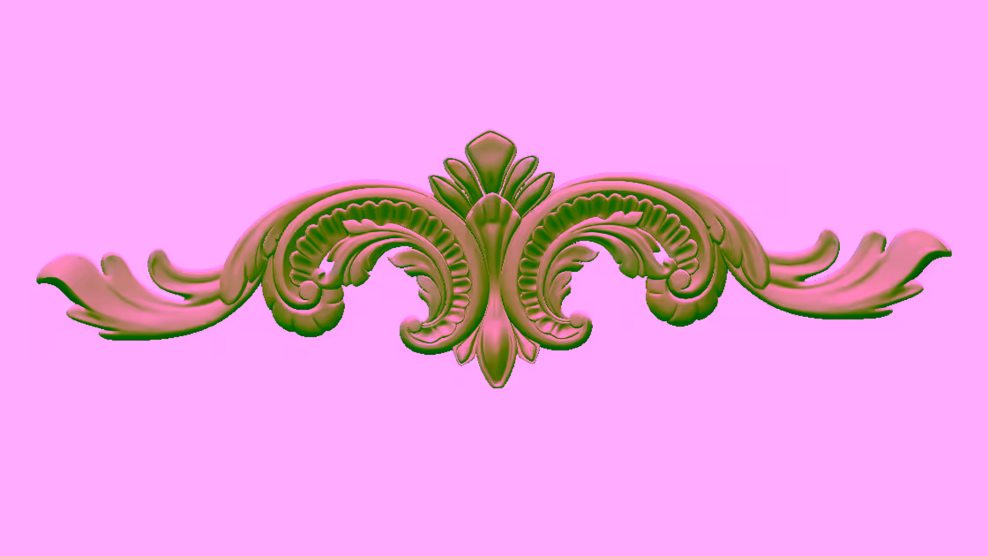 Decor For Wood Carving Stl File Free Download A000456