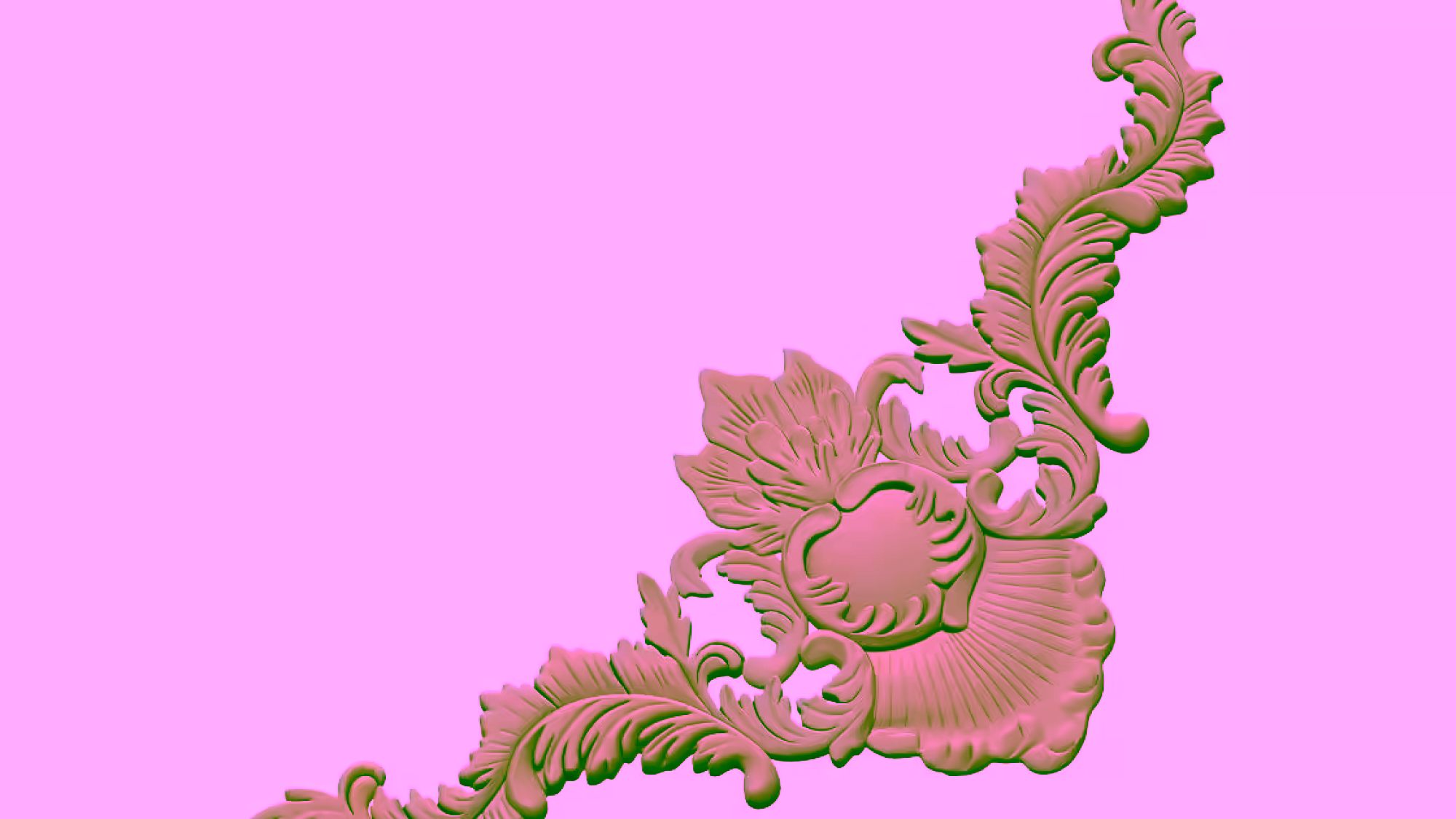 Decorative Design Stl File Free Download A000455