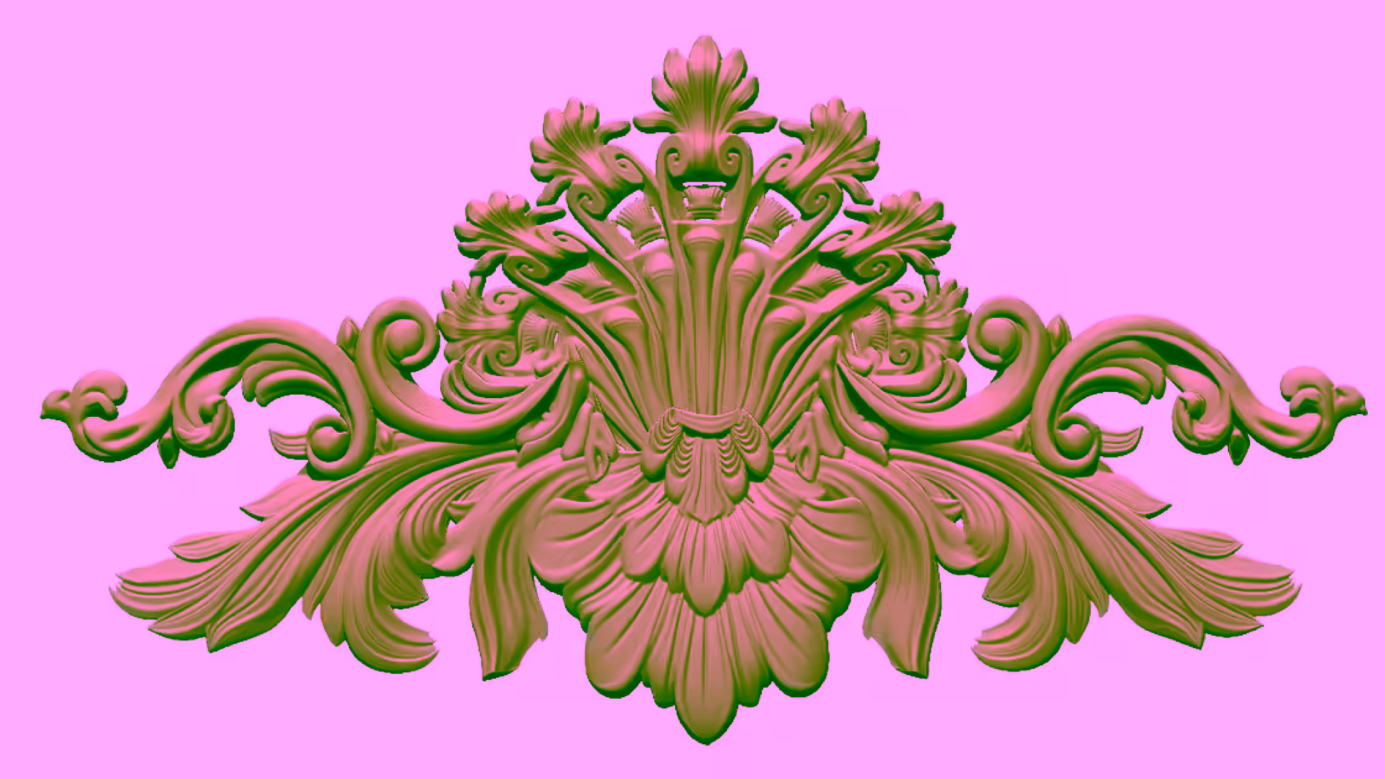 Decorative Design Stl File Free Download A000459