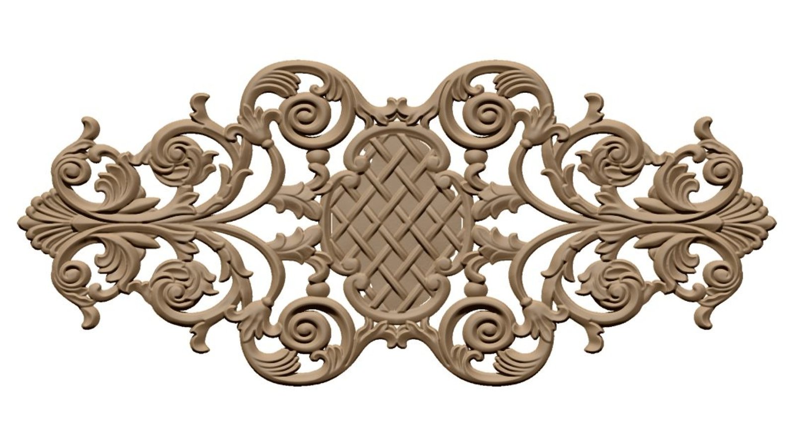 Decorative Design For Wood Carving Stl File Free Download A000448