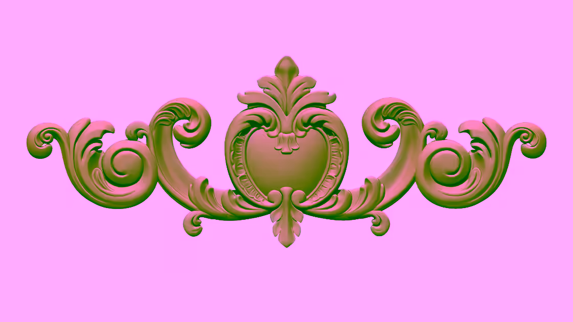 Decore For Wood Carving Stl File Free Download A000451
