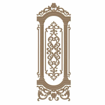 Door Frame Design Download STL file A000487