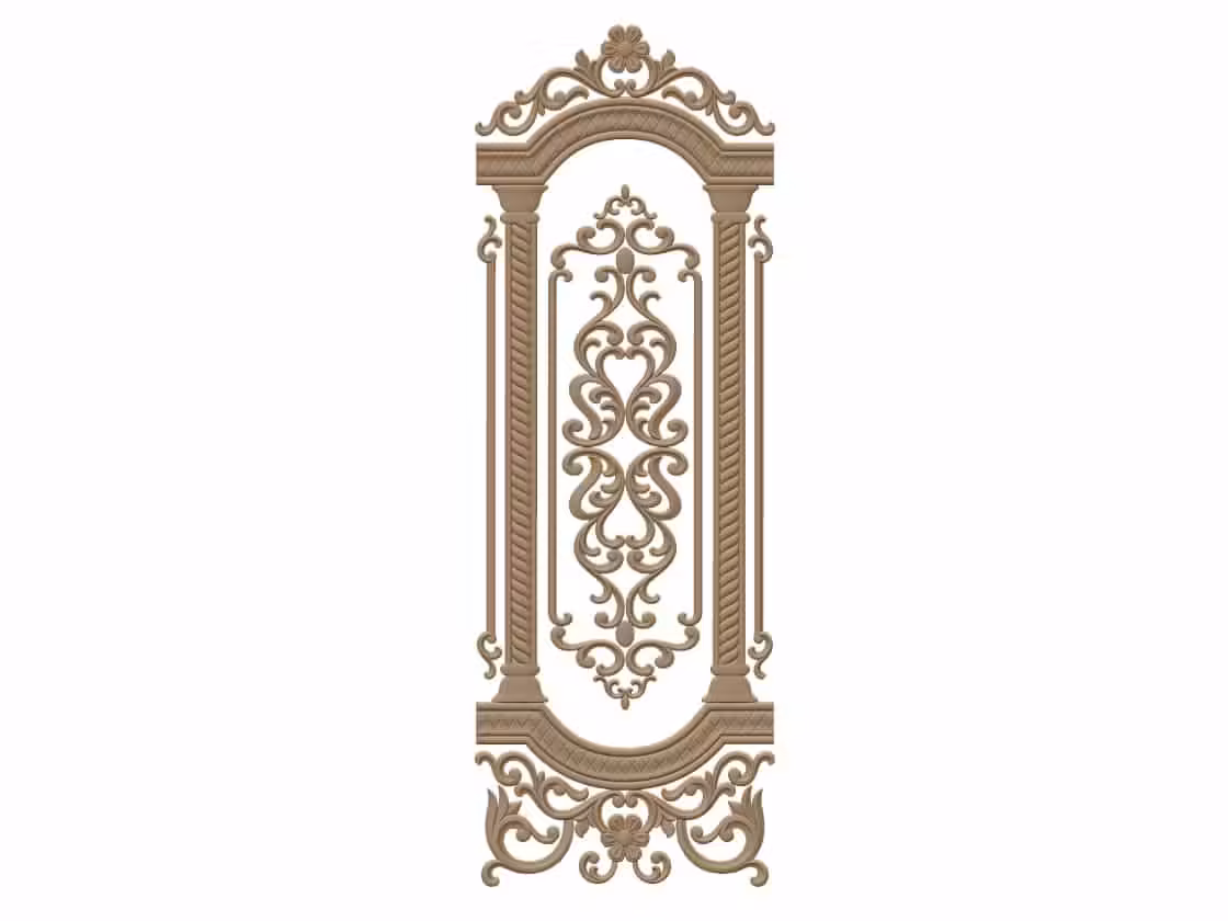 Door Frame Design Download STL file A000487