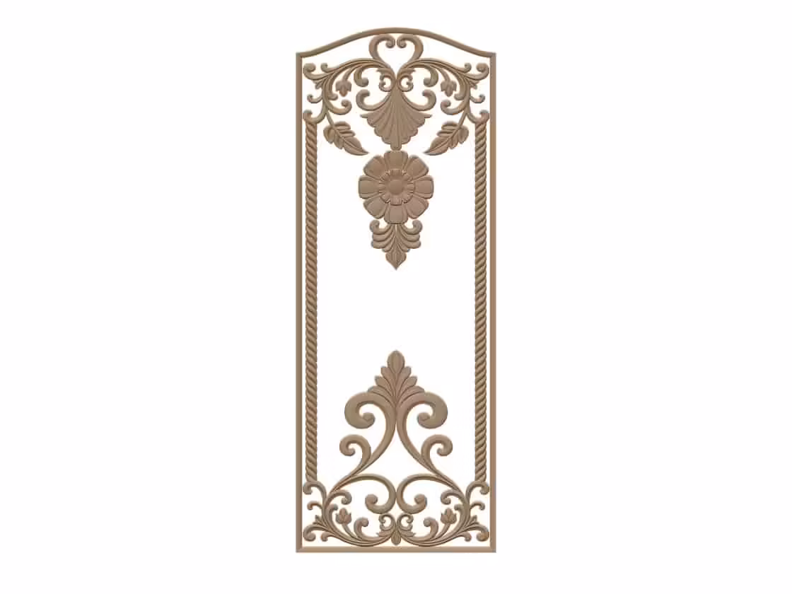 Door Frame Design Stl File A000477