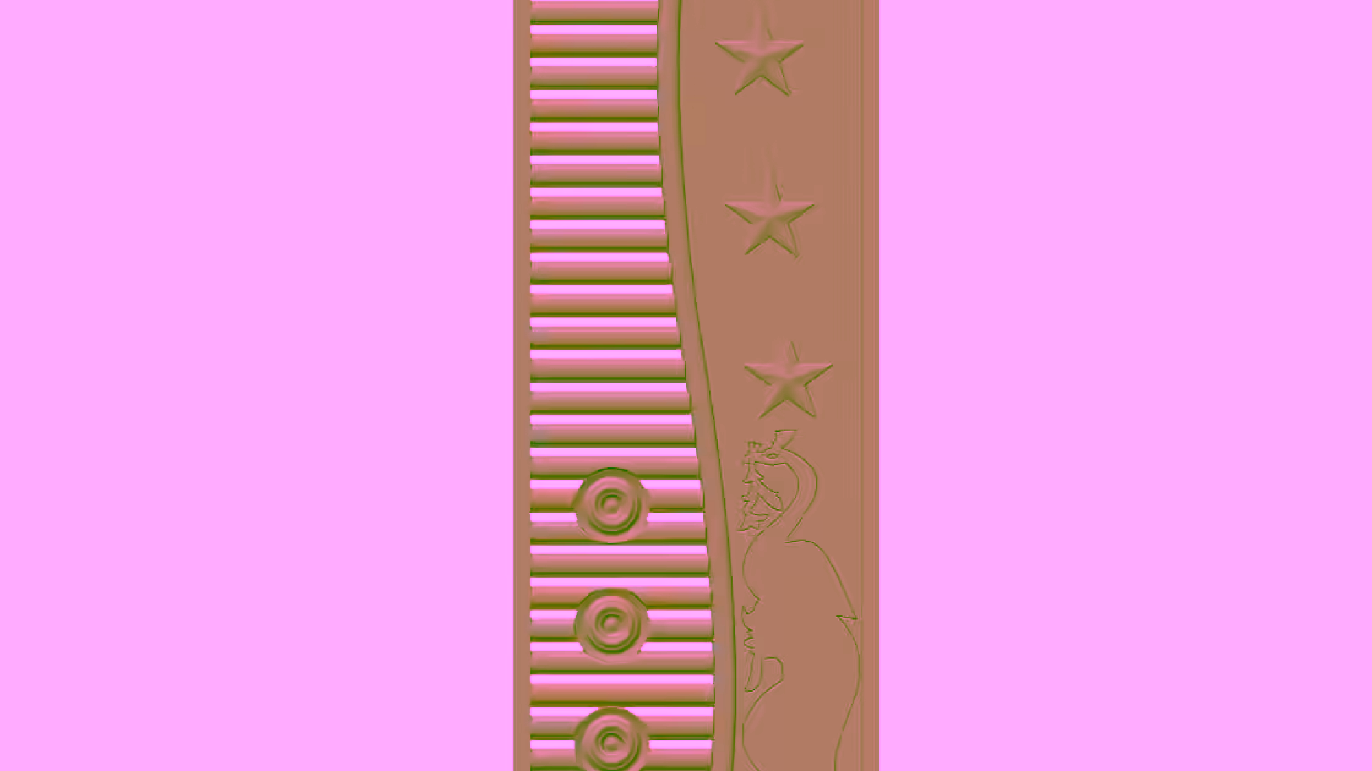 Door Frame Design Stl File A000478