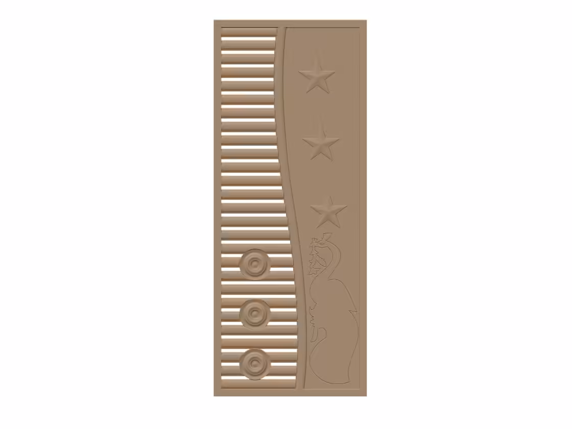 Door Frame Design Stl File A000478