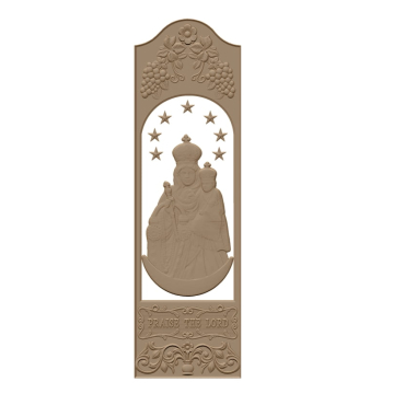 Door Frame Design Stl File A000479