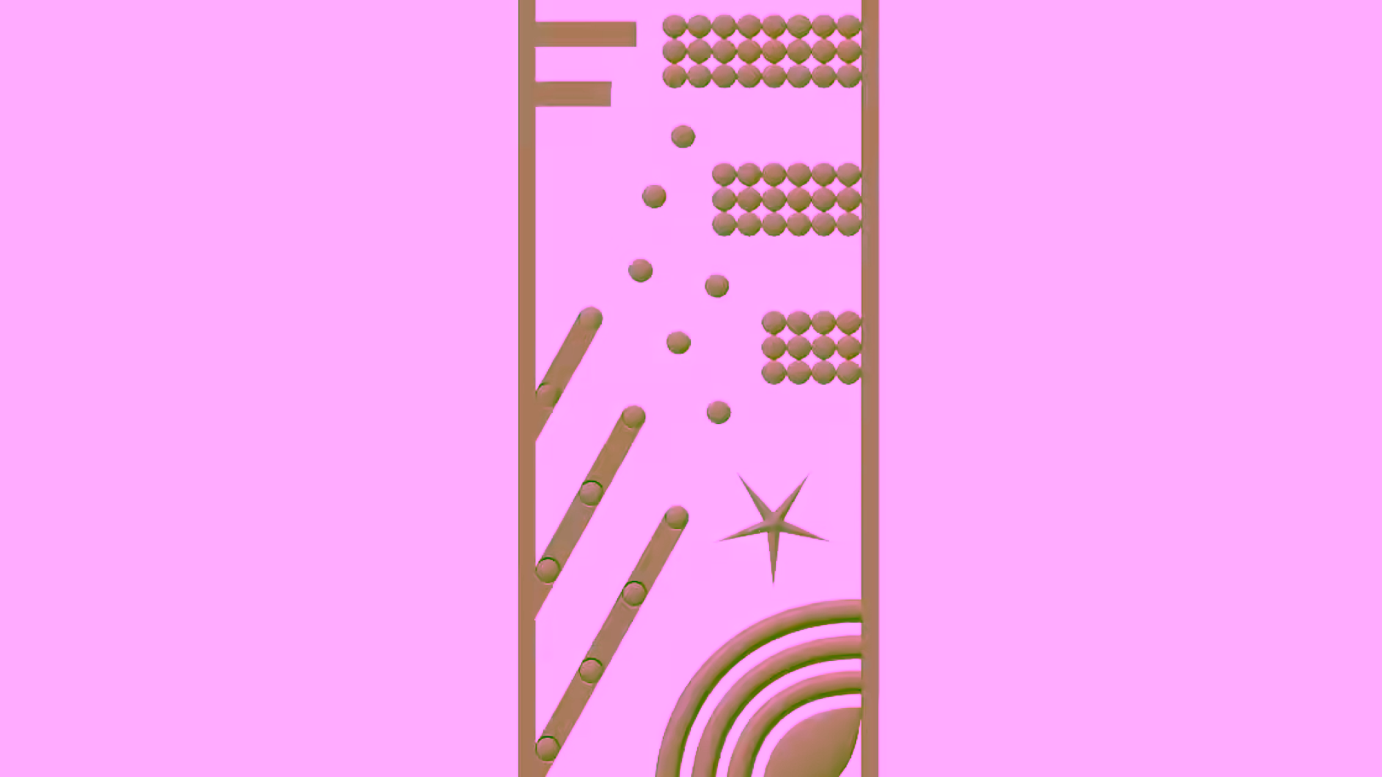 Door Frame Design Stl File A000481