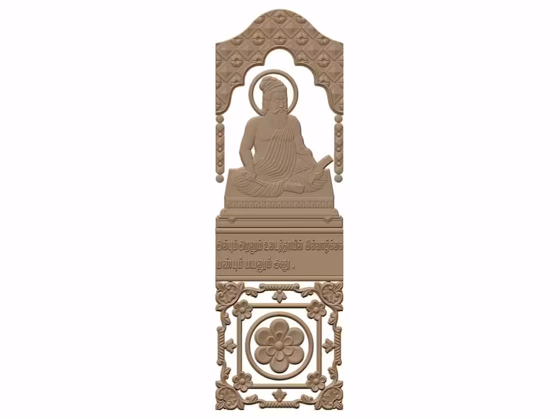 Door Frame Design Stl File A000483