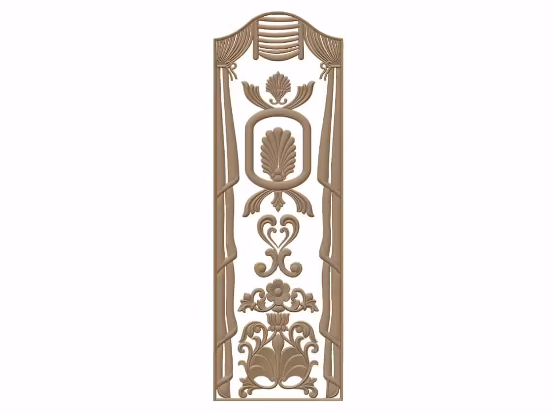 Door Frame Design Stl File A000484