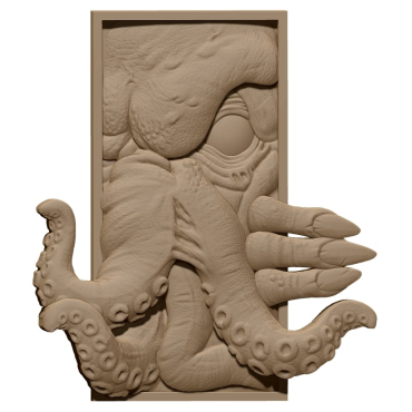 Horror Art 3d Model Stl File Free Download A000497