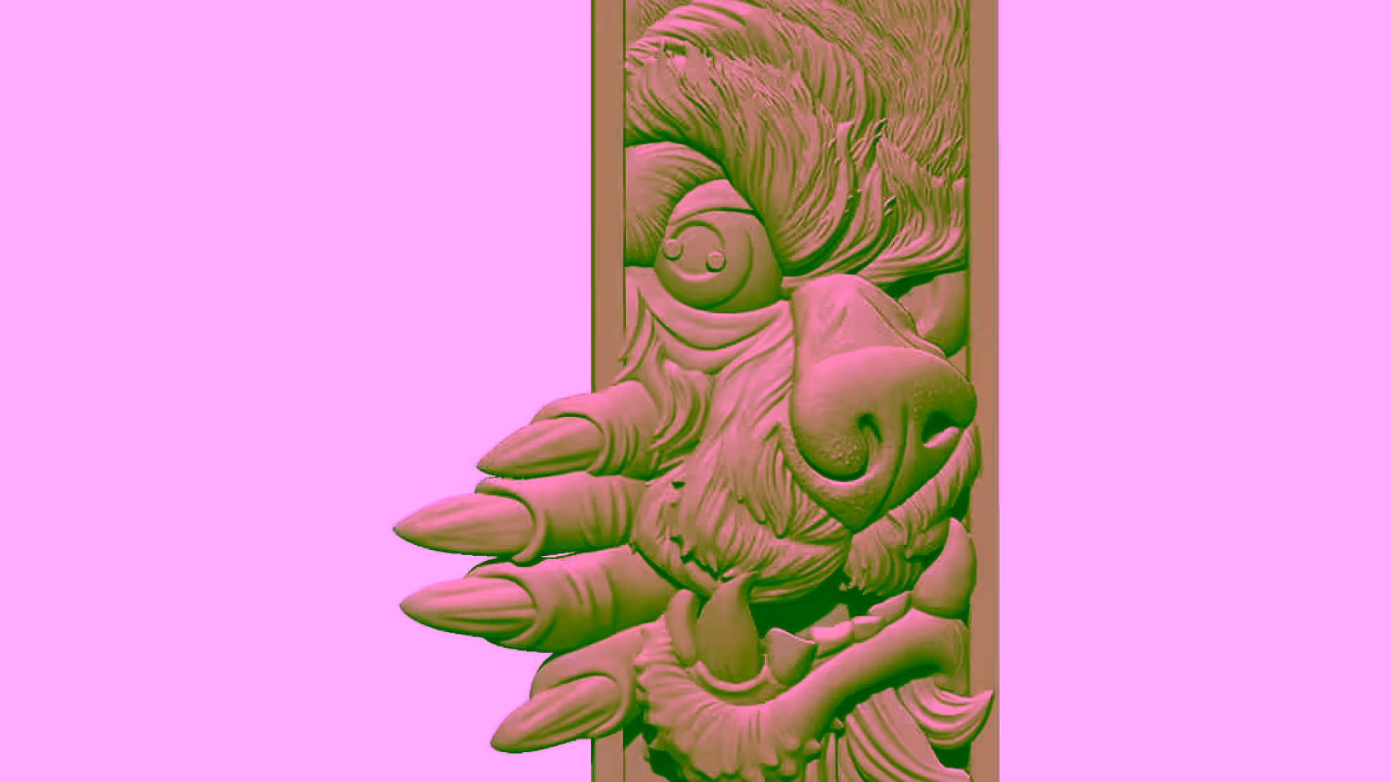 Horror Art 3d Model Stl File Free Download A000500