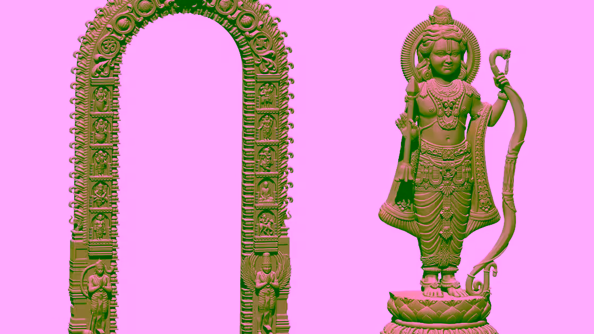 Ram Lalla 3d Model Design Stl File Free Download A000453