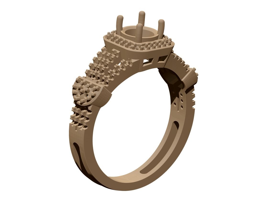 Ring Design 3d Model Free Download A000468