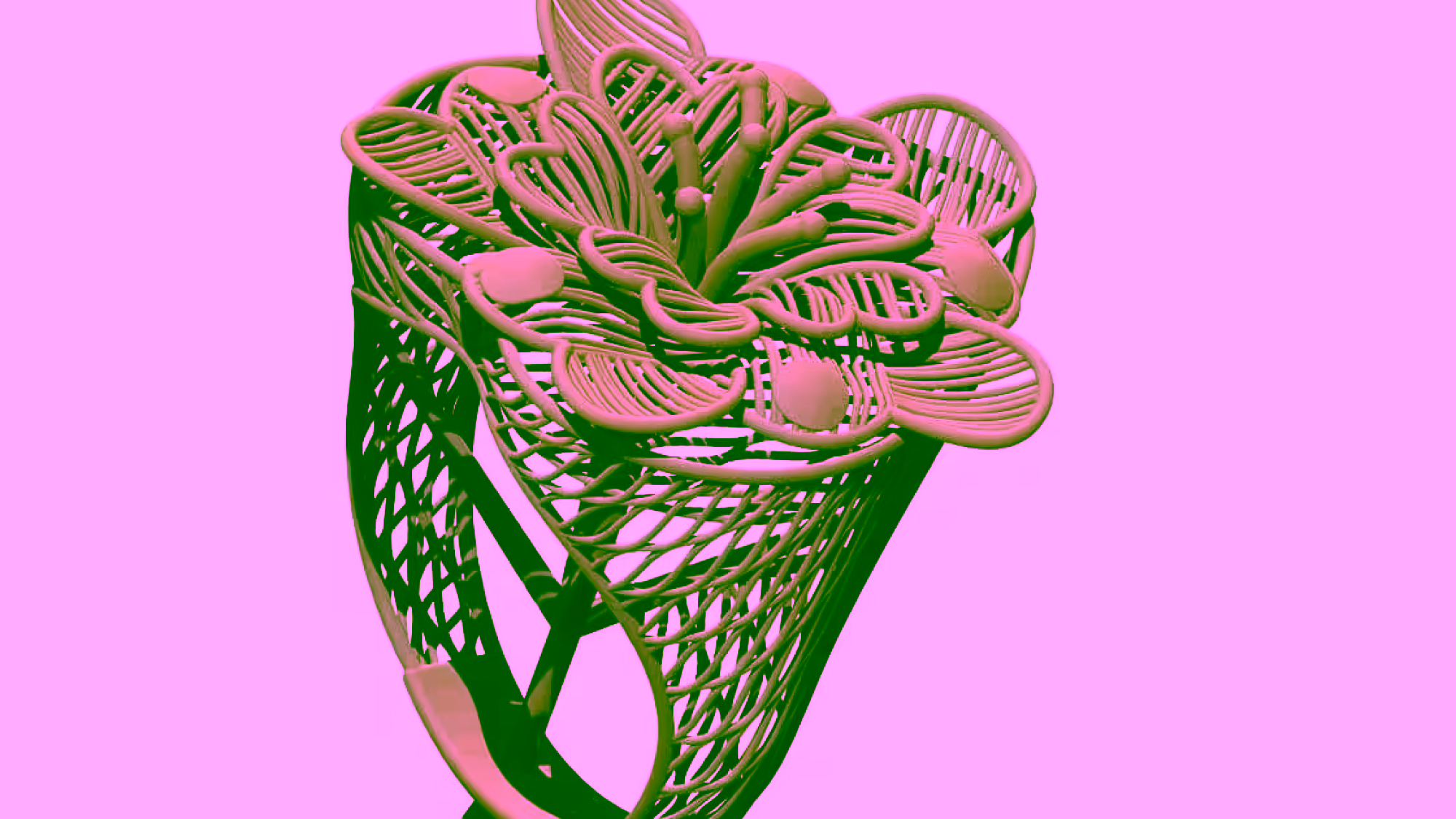 Ring Design 3d Model Free Download A000472