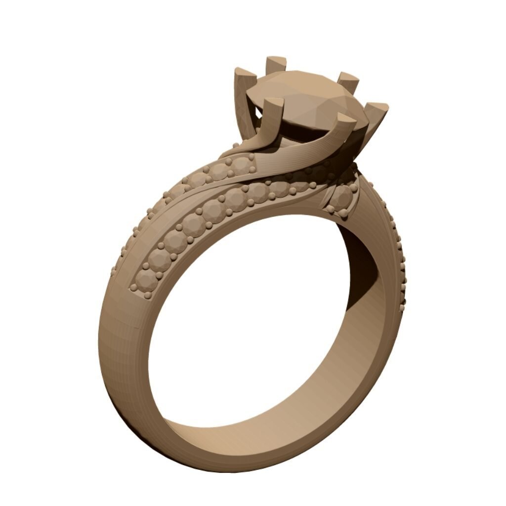 Ring Design 3d Model Free Download A000476