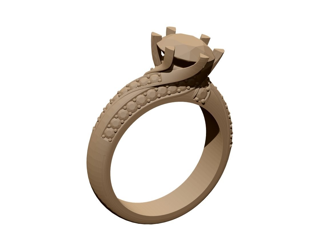 Ring Design 3d Model Free Download A000476