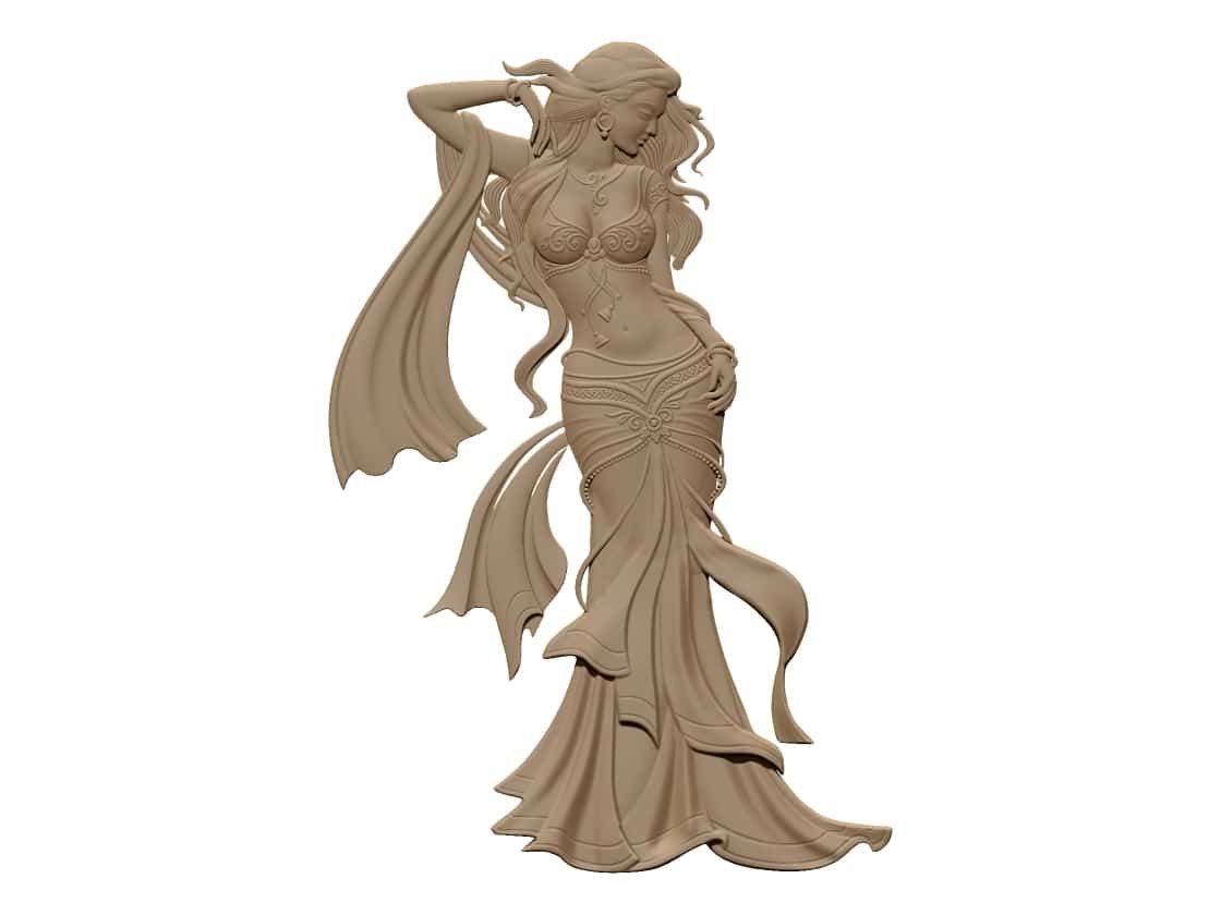 Woman Art 3d Model Stl File Free Download A000497