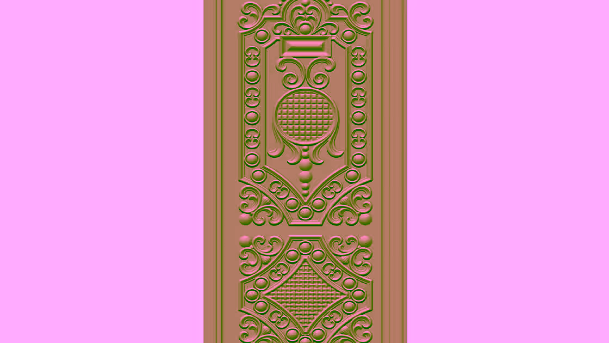 3D Door Design STL file Free Download A000638