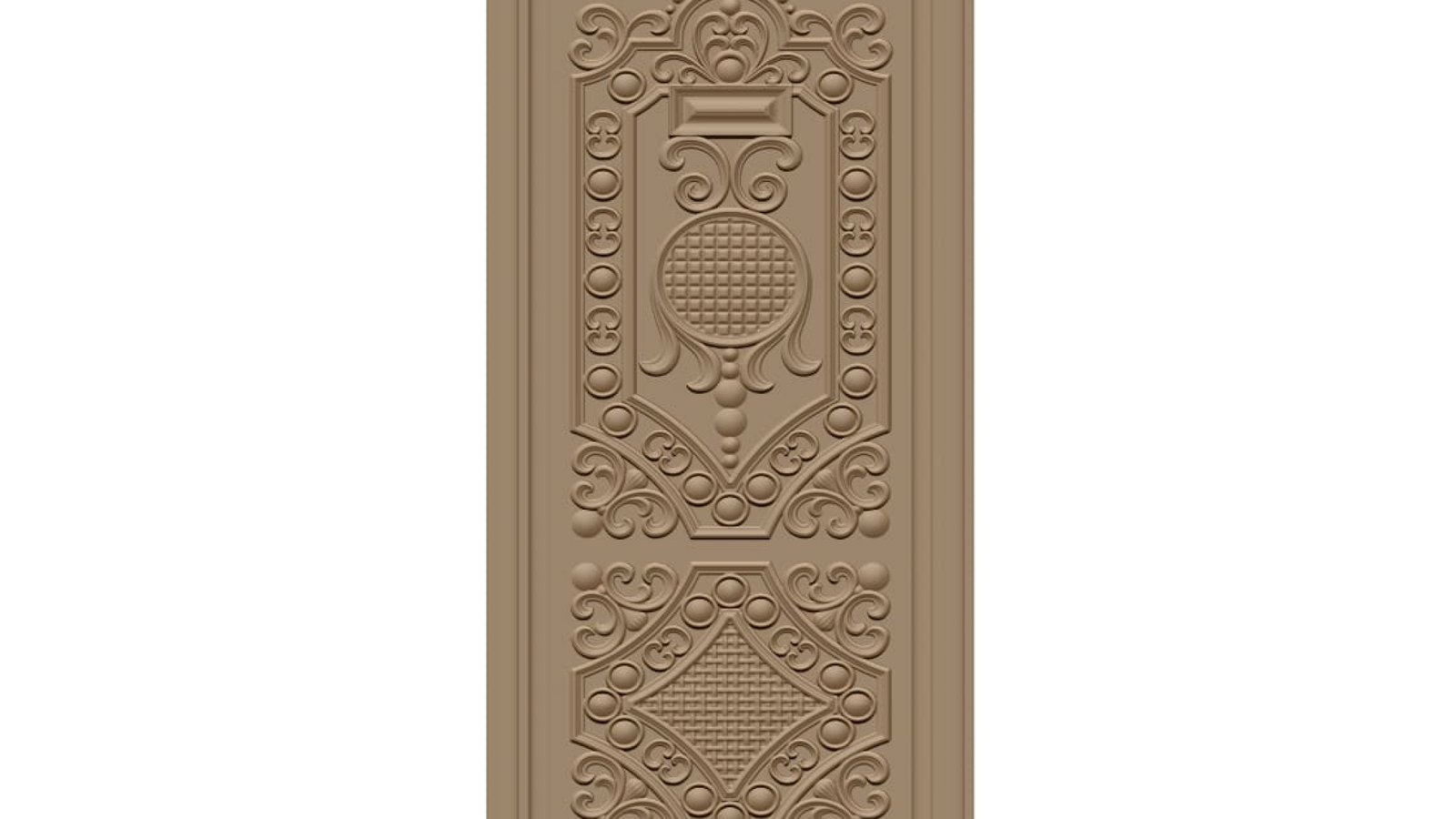 3D Door Design STL file Free Download A000638