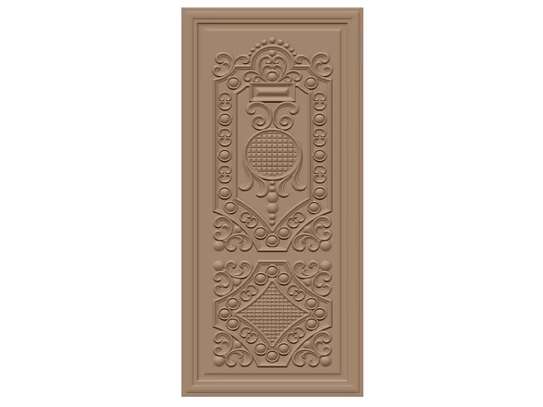 3D Door Design STL file Free Download A000638