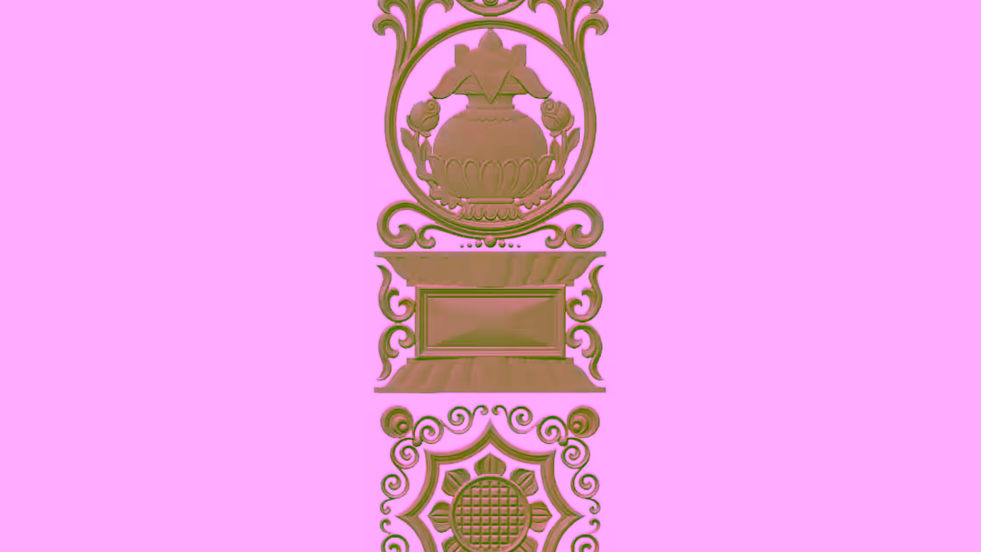 3D Door Design STL file Free Download A000639