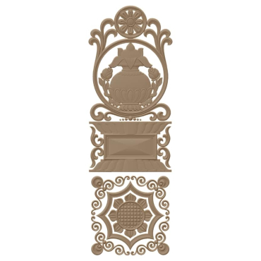 3D Door Design STL file Free Download A000639