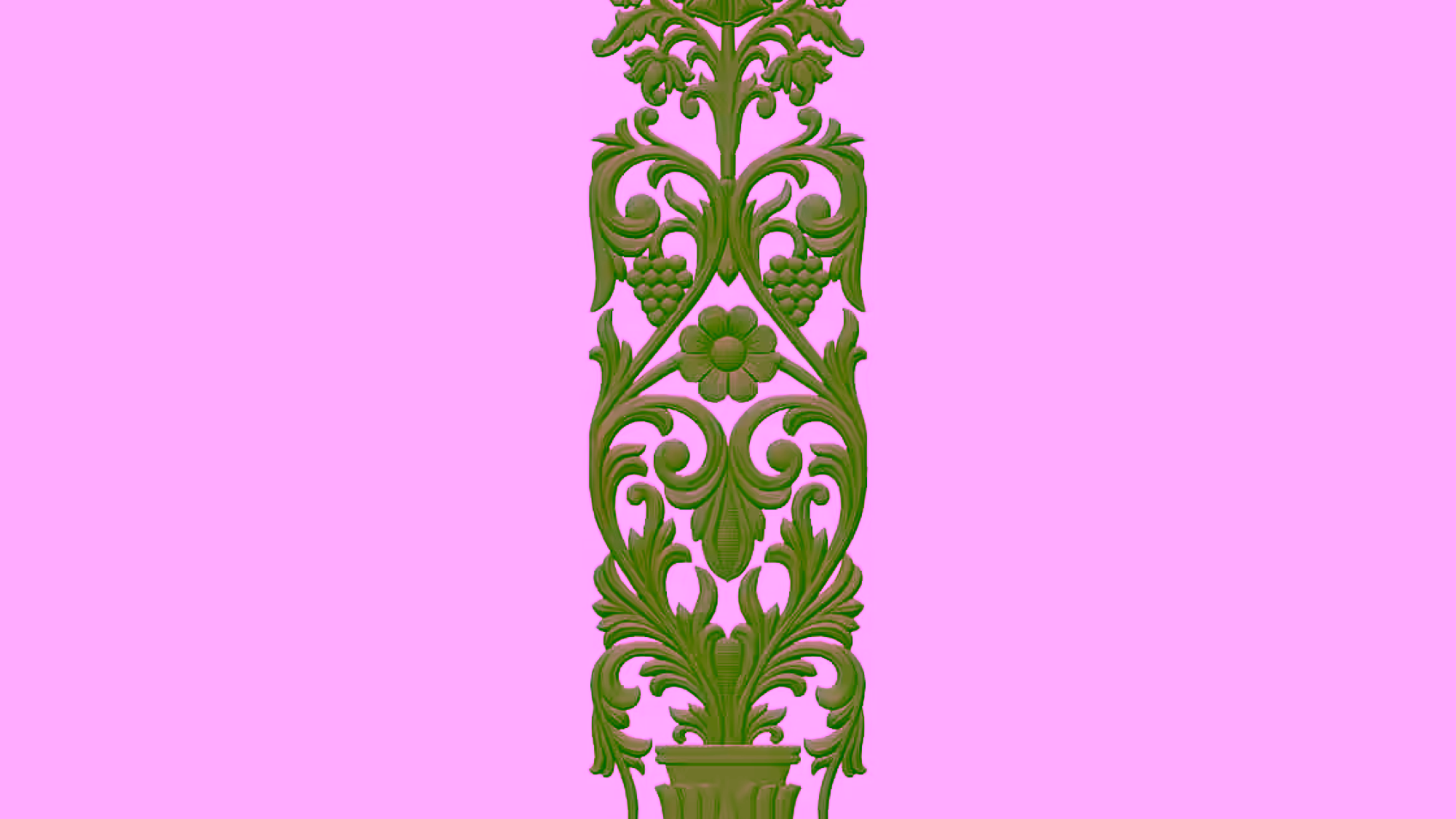 Door frame design for CNC engraving STL file Free Download A000615
