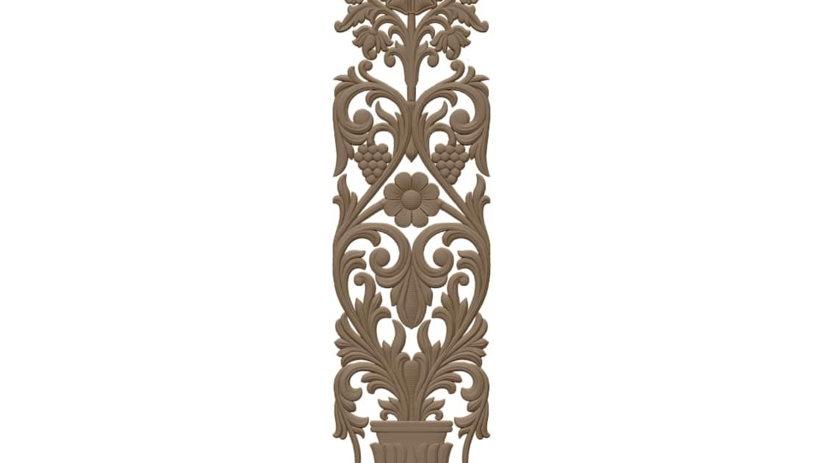 Door frame design for CNC engraving STL file Free Download A000615