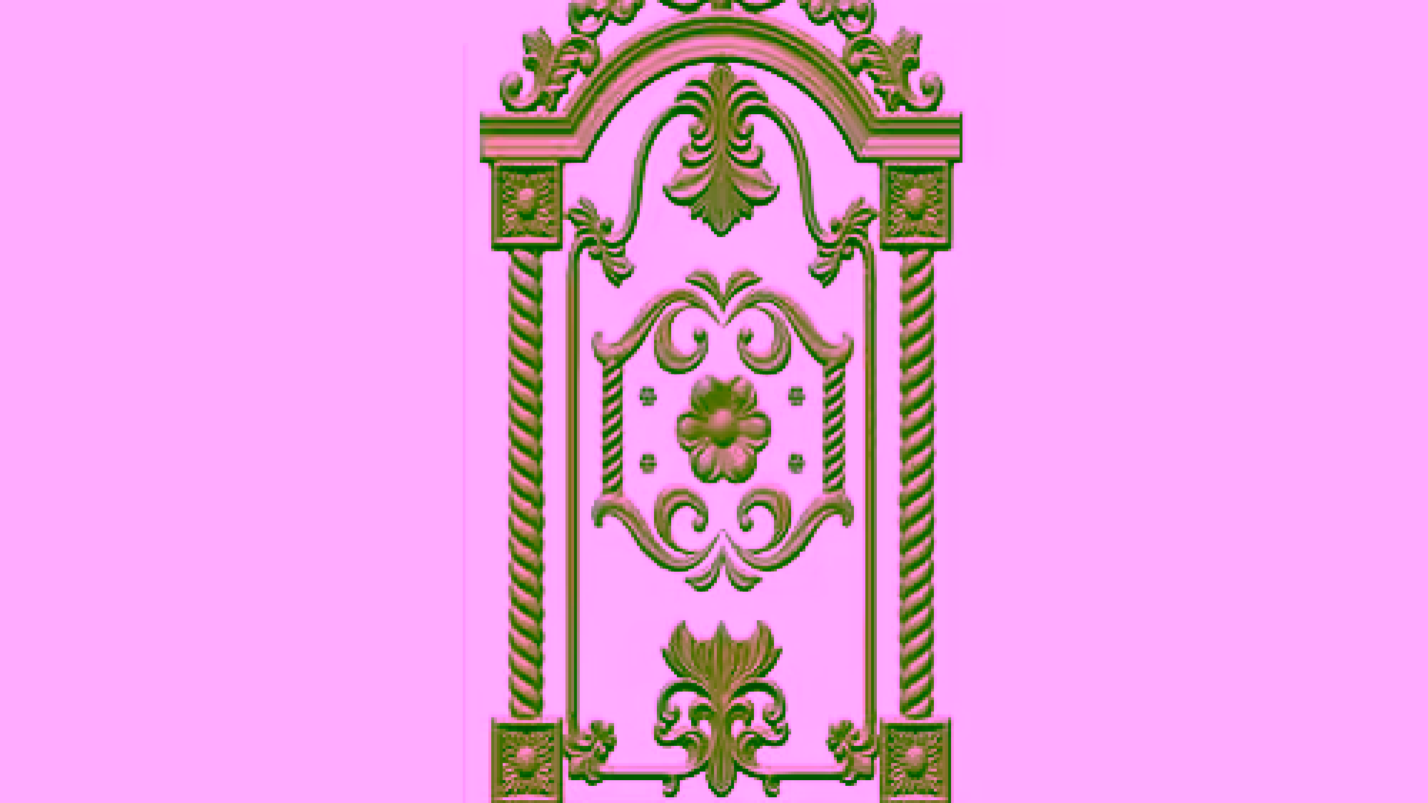Door Design Stl File Free Download A000579