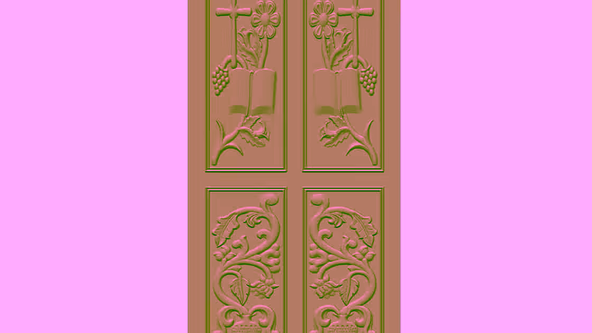 Door Design Stl File Free Download A000585