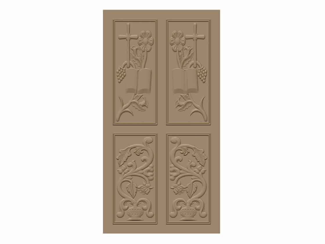 Door Design Stl File Free Download A000585