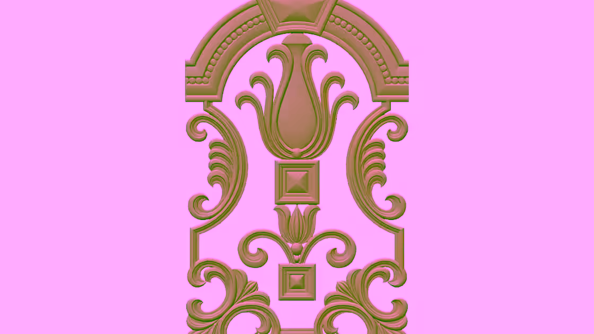Door Frame Stl Files For Cnc Wood Carving Projects Free Download A000540