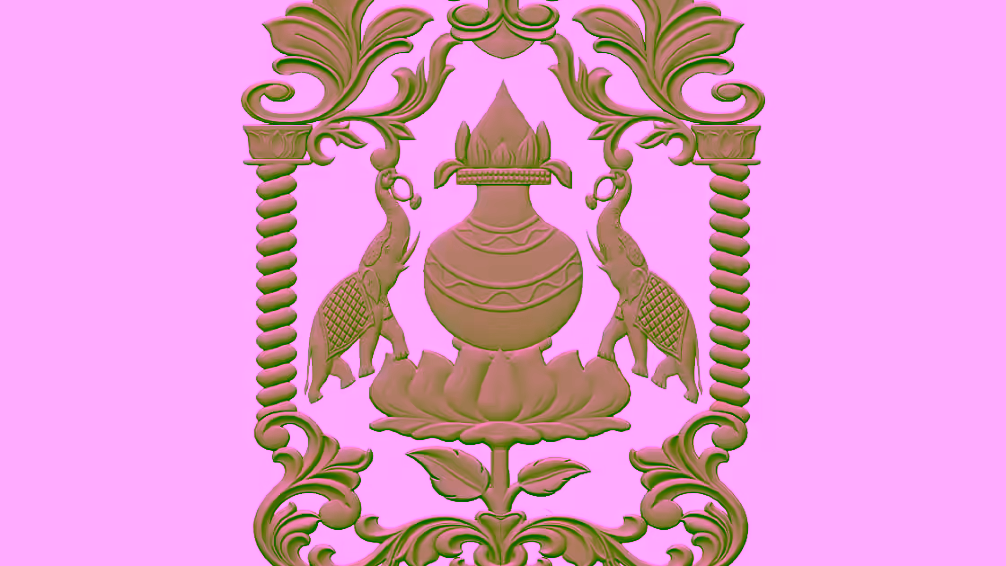 Door Frame Stl Files For Cnc Wood Carving Projects Free Download A000541