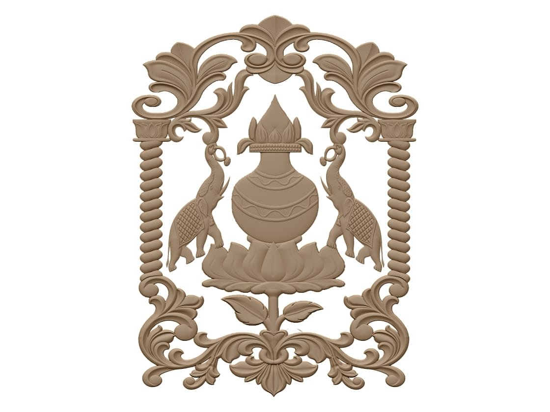 Door Frame Stl Files For Cnc Wood Carving Projects Free Download A000541