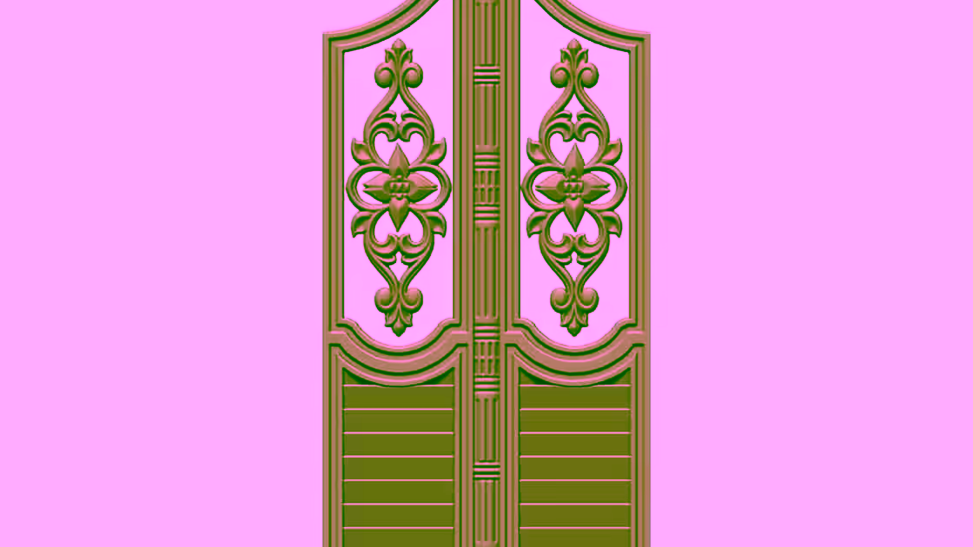 Door Frame Stl Files For Cnc Wood Carving Projects Free Download A000543