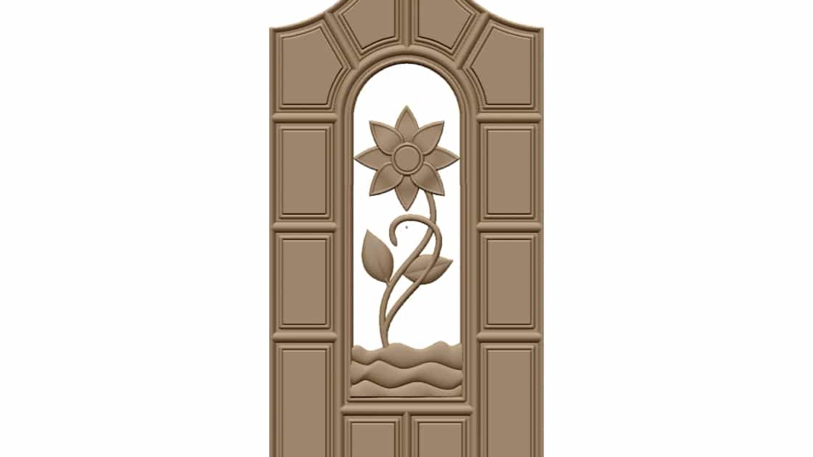 Door Frame Stl Files For Cnc Wood Carving Projects Free Download A000544