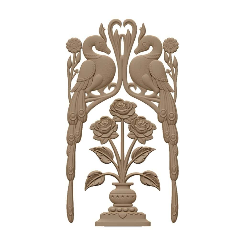 Door Frame Stl Files For Cnc Wood Carving Projects Free Download A000545