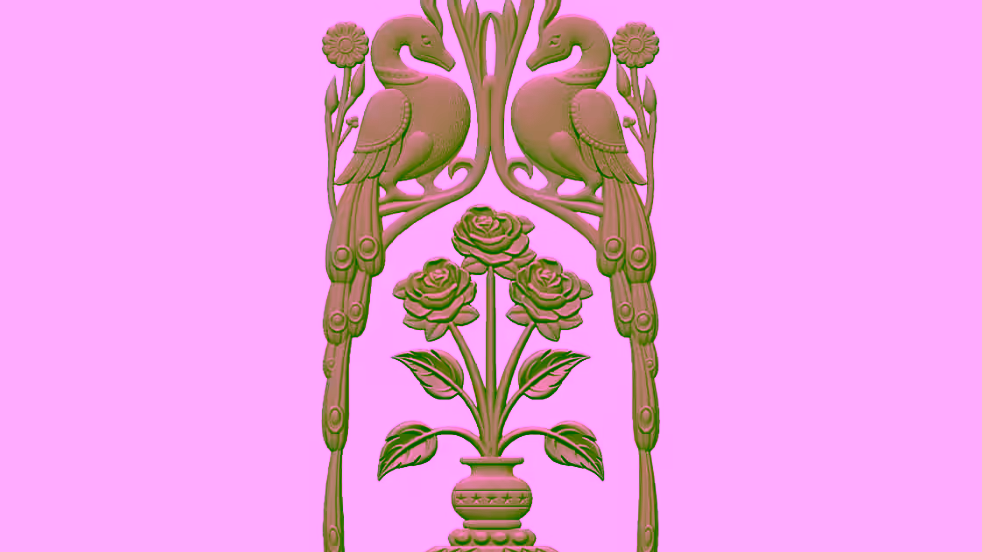 Door Frame Stl Files For Cnc Wood Carving Projects Free Download A000545