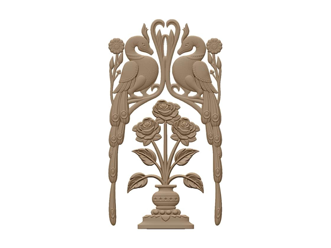 Door Frame Stl Files For Cnc Wood Carving Projects Free Download A000545