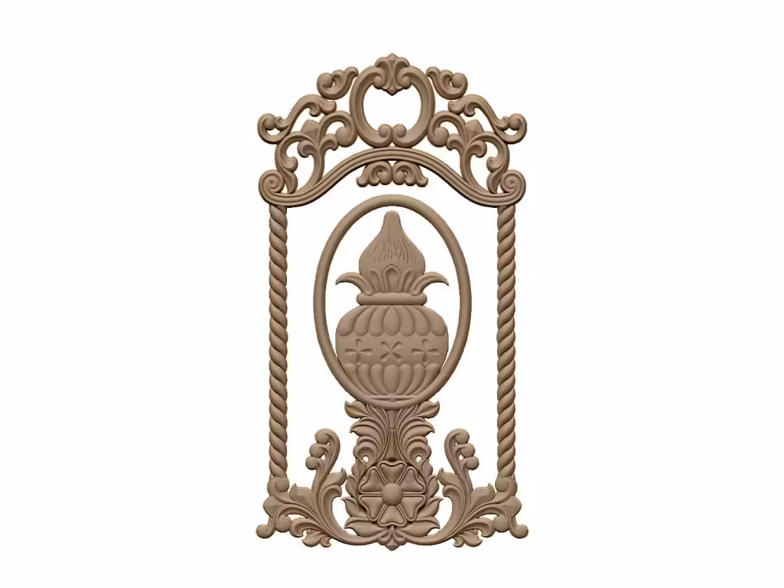 Door Frame Stl Files For Cnc Wood Carving Projects Free Download A000548