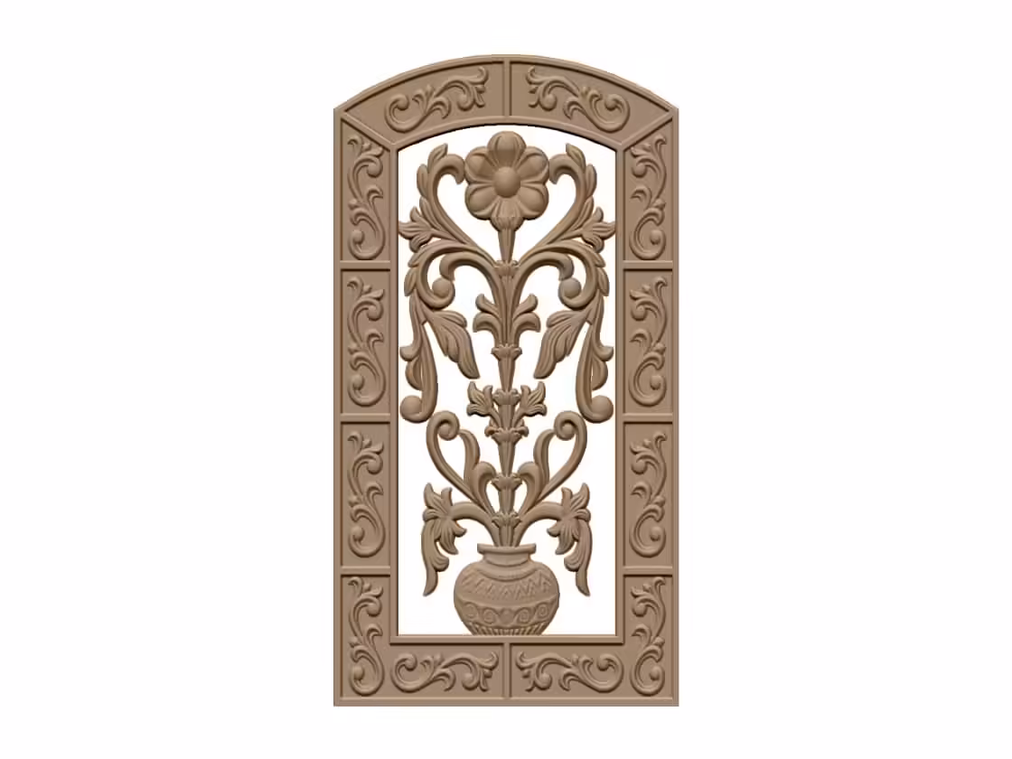 Door Frame Stl Files For Cnc Wood Carving Projects Free Download A000549