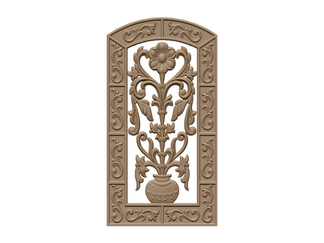 Door Frame Stl Files For Cnc Wood Carving Projects Free Download A000549