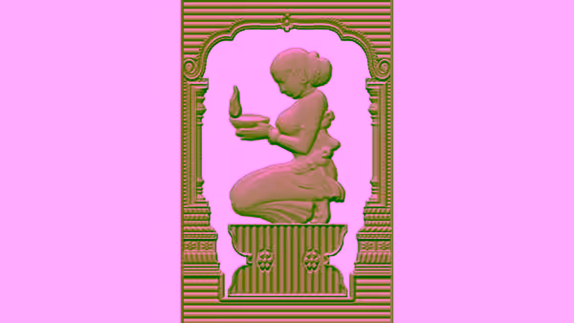 Door Frame Stl Files For Cnc Wood Carving Projects Free Download A000554