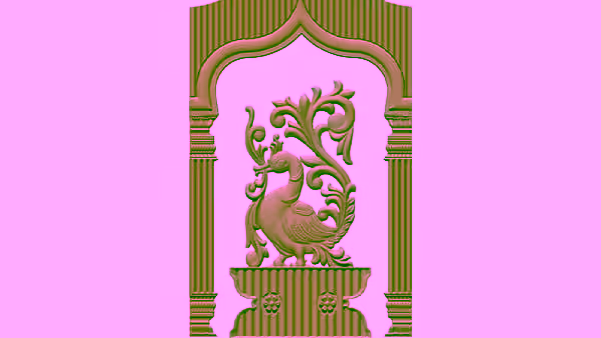 Door Frame Stl Files For Cnc Wood Carving Projects Free Download A000559