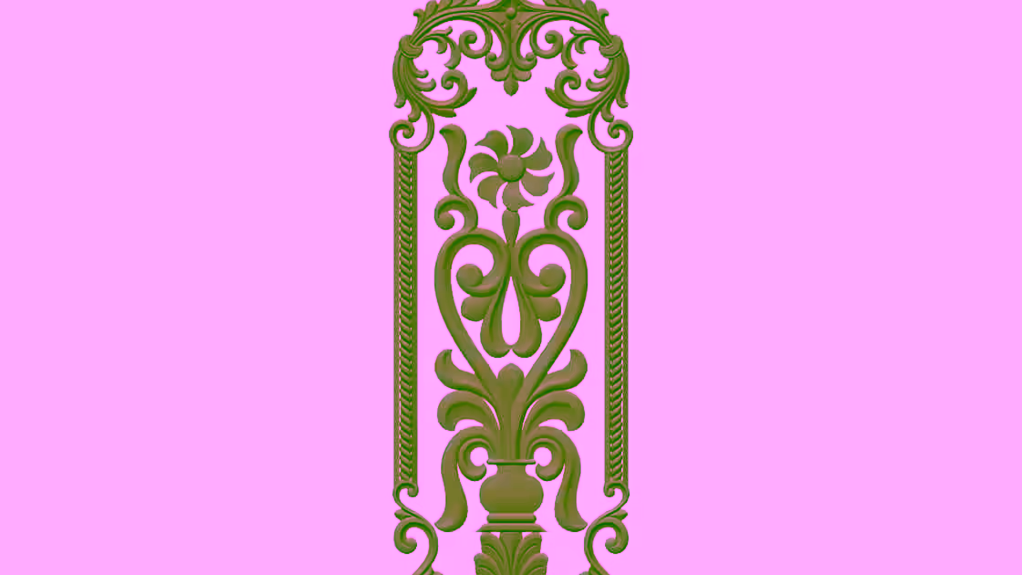 Door design 3D STL file Free Download A000622