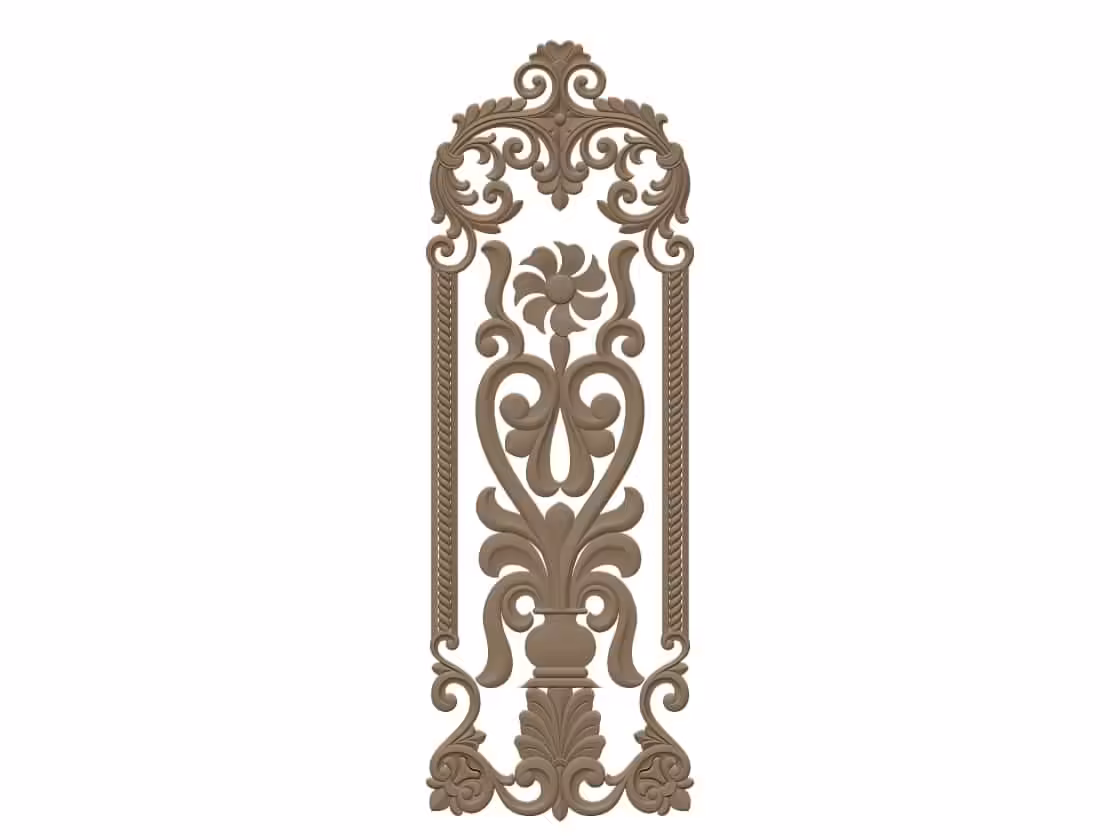 Door design 3D STL file Free Download A000622