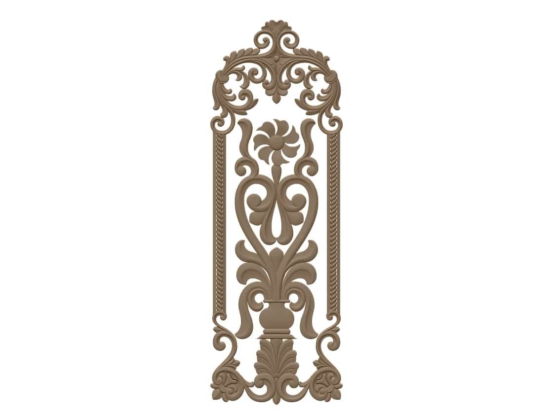 Door design 3D STL file Free Download A000622