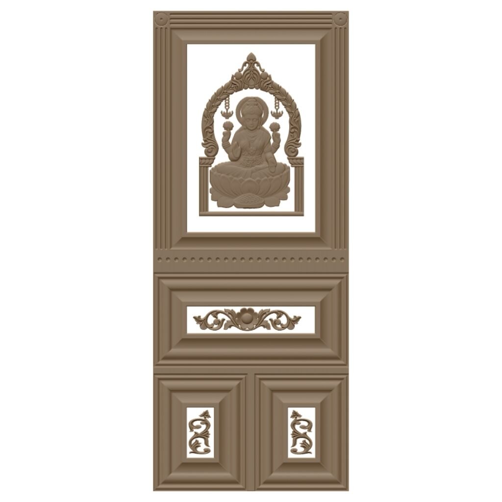 Door design 3D STL file Free Download A000625